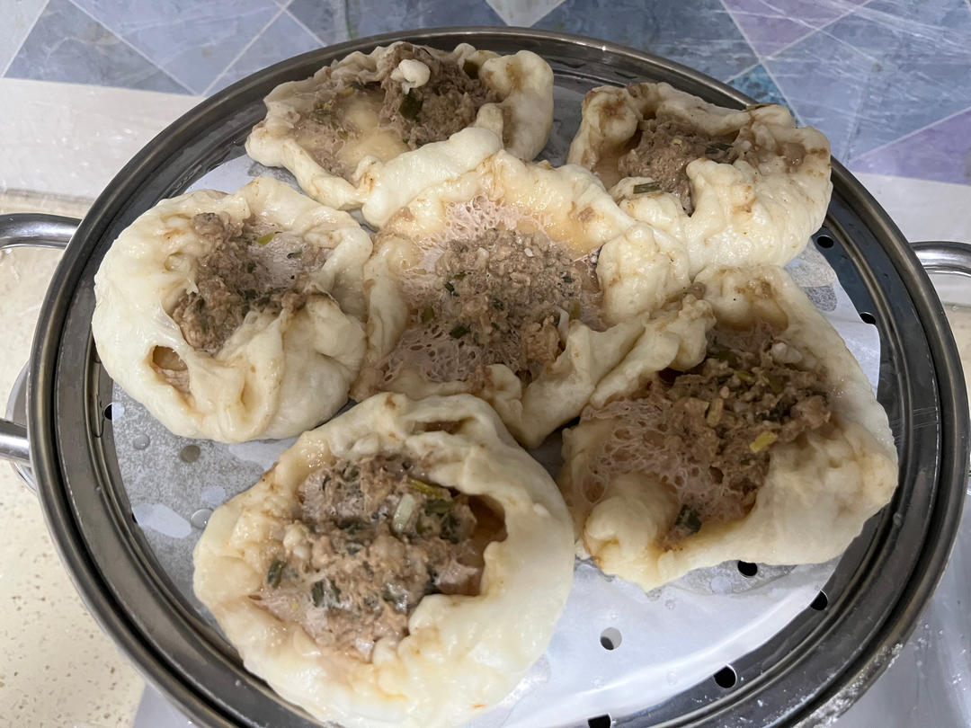 好吃多汁的肉包子肉馒头【步骤超详细】