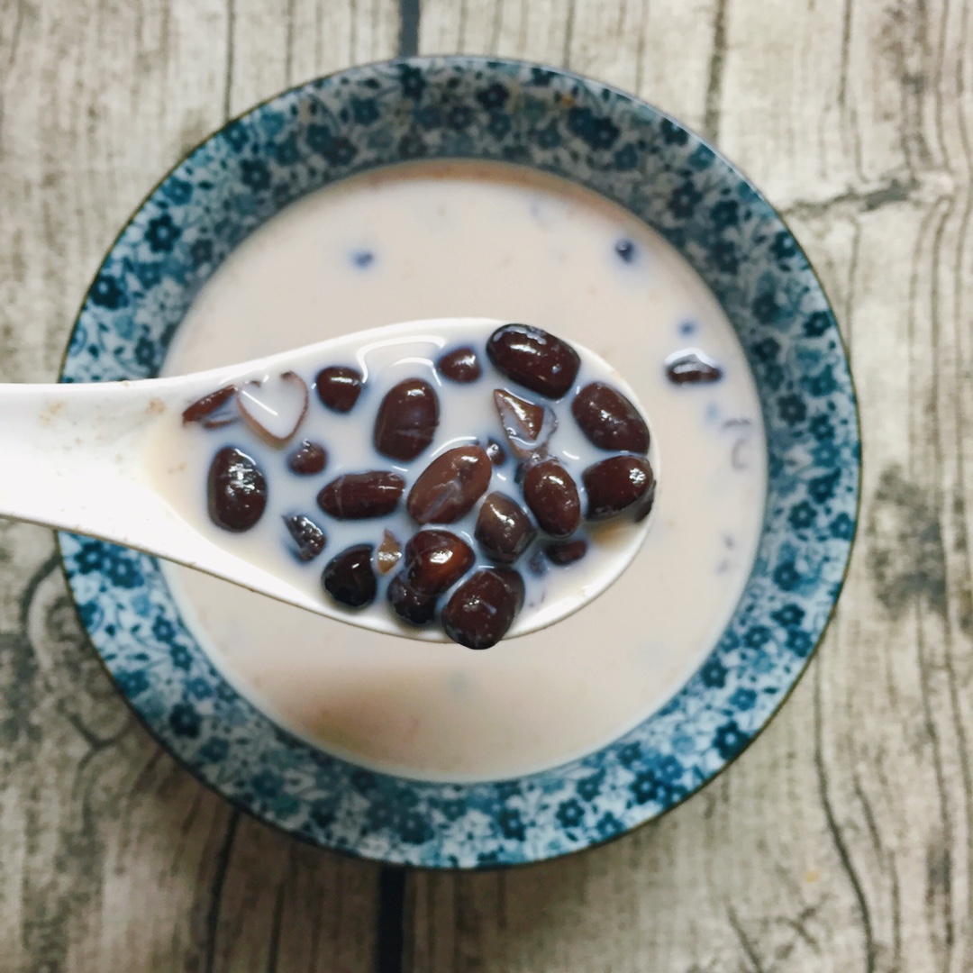 奶香红豆汤