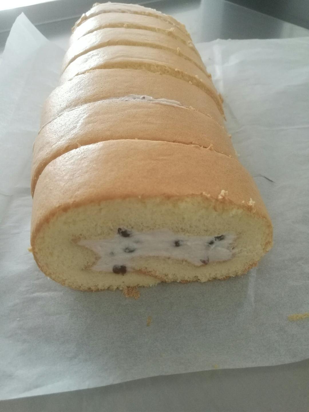 原味蛋糕卷