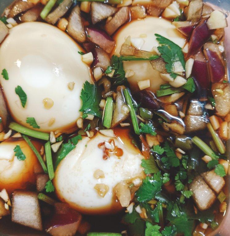 鸡蛋新吃法❗️韩式酱鸡蛋