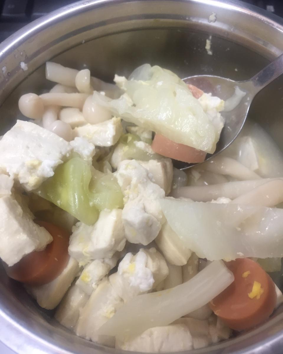豆腐菌菇汤