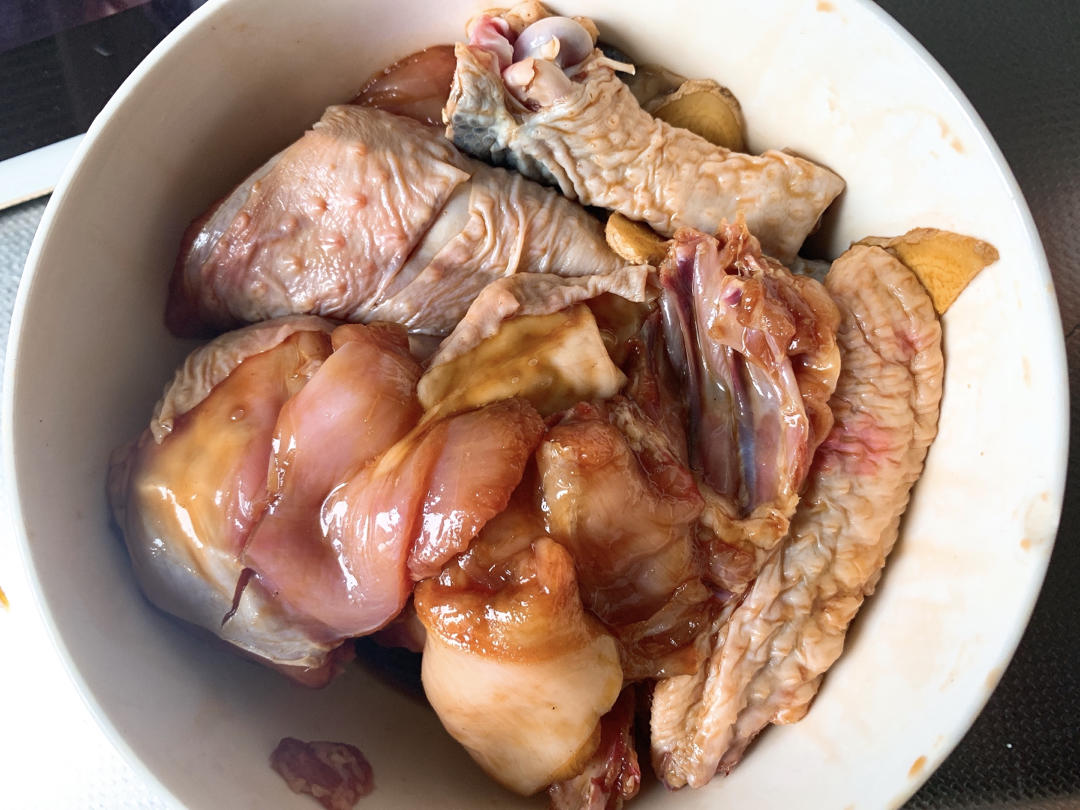 土豆胡萝卜烤鸡块