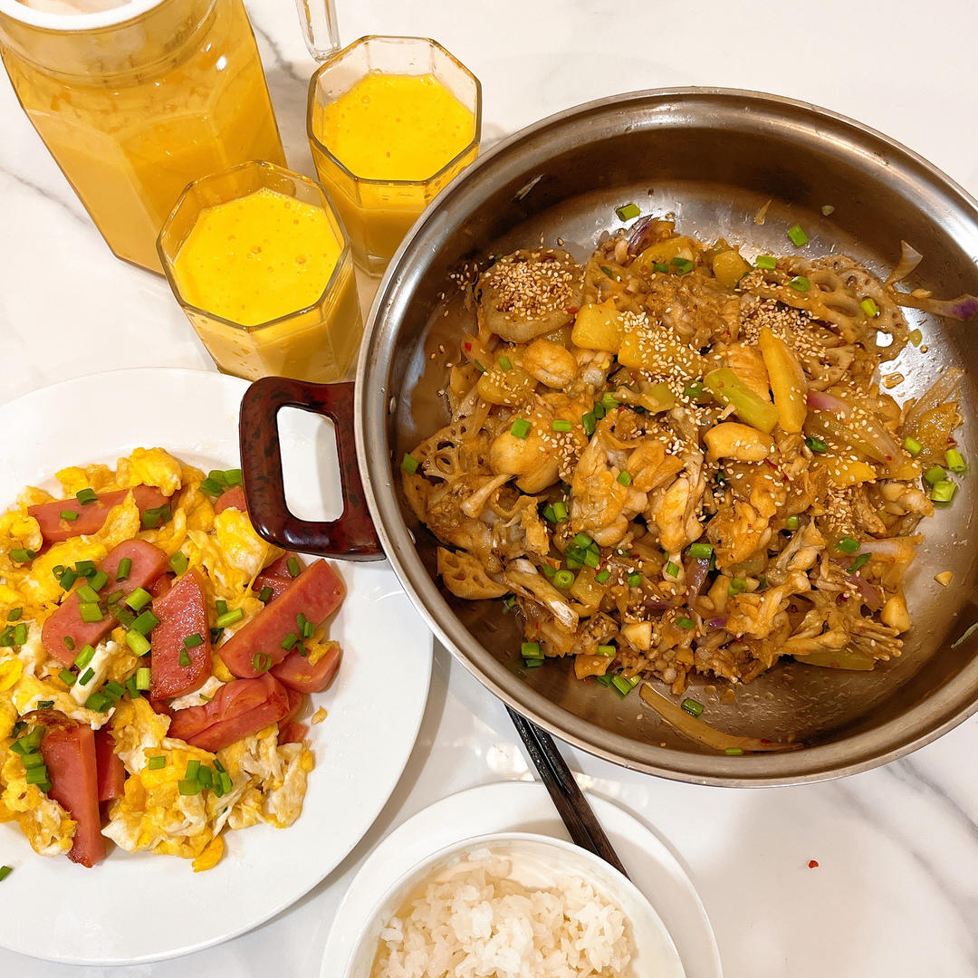 三步搞定最爱的干锅牛蛙