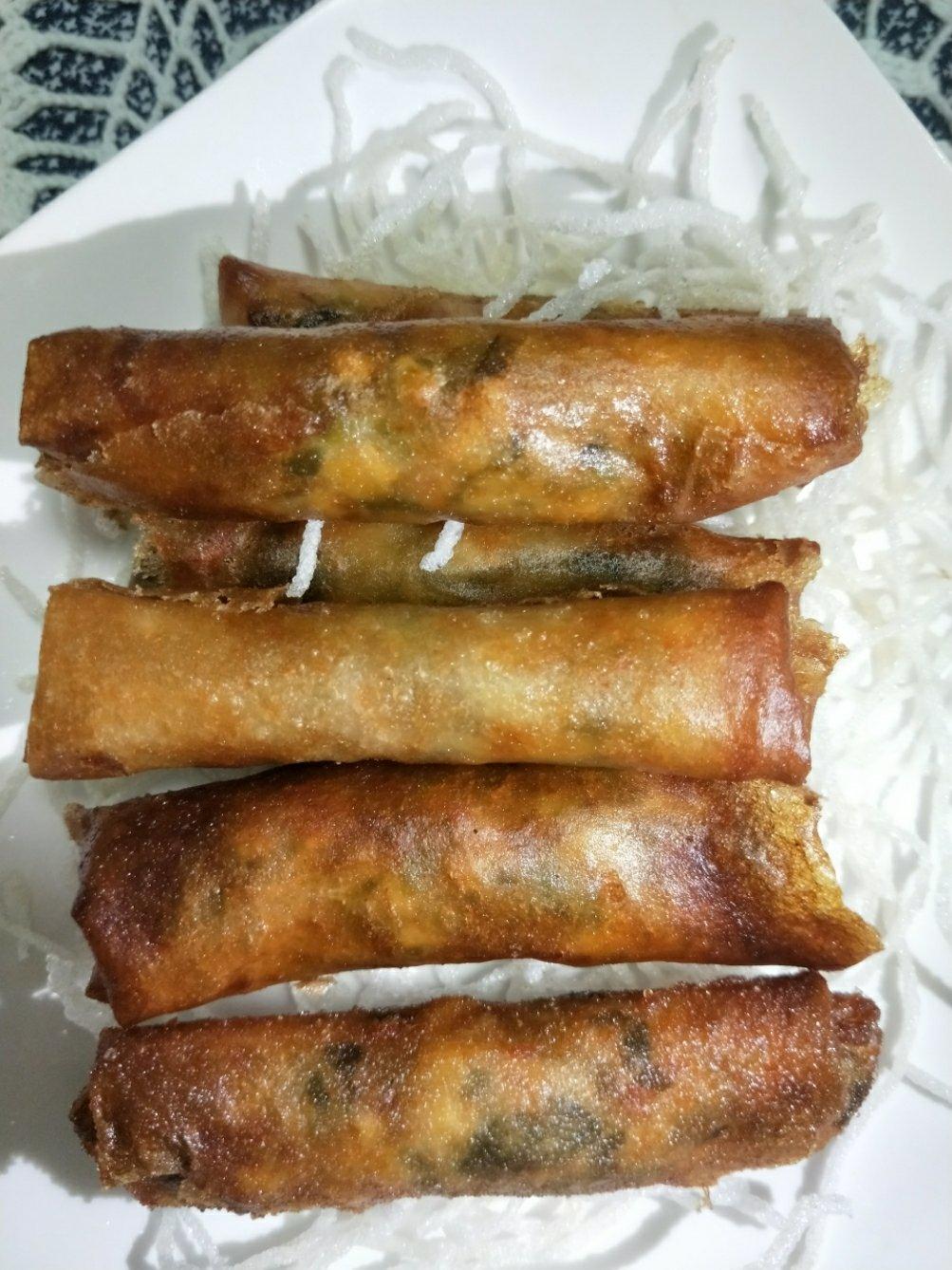 老爸的私房秘制三鲜春卷