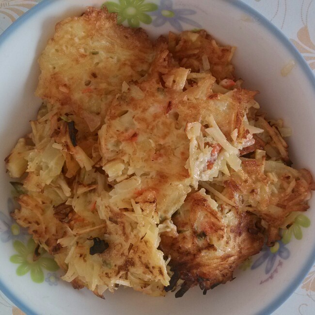 鸡蛋土豆饼