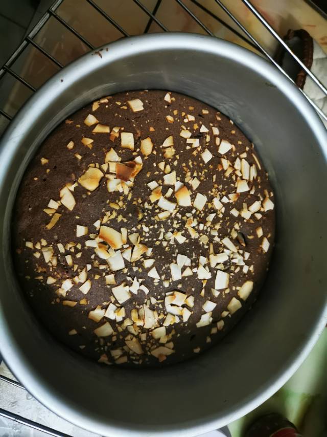 低脂香蕉可可布朗尼