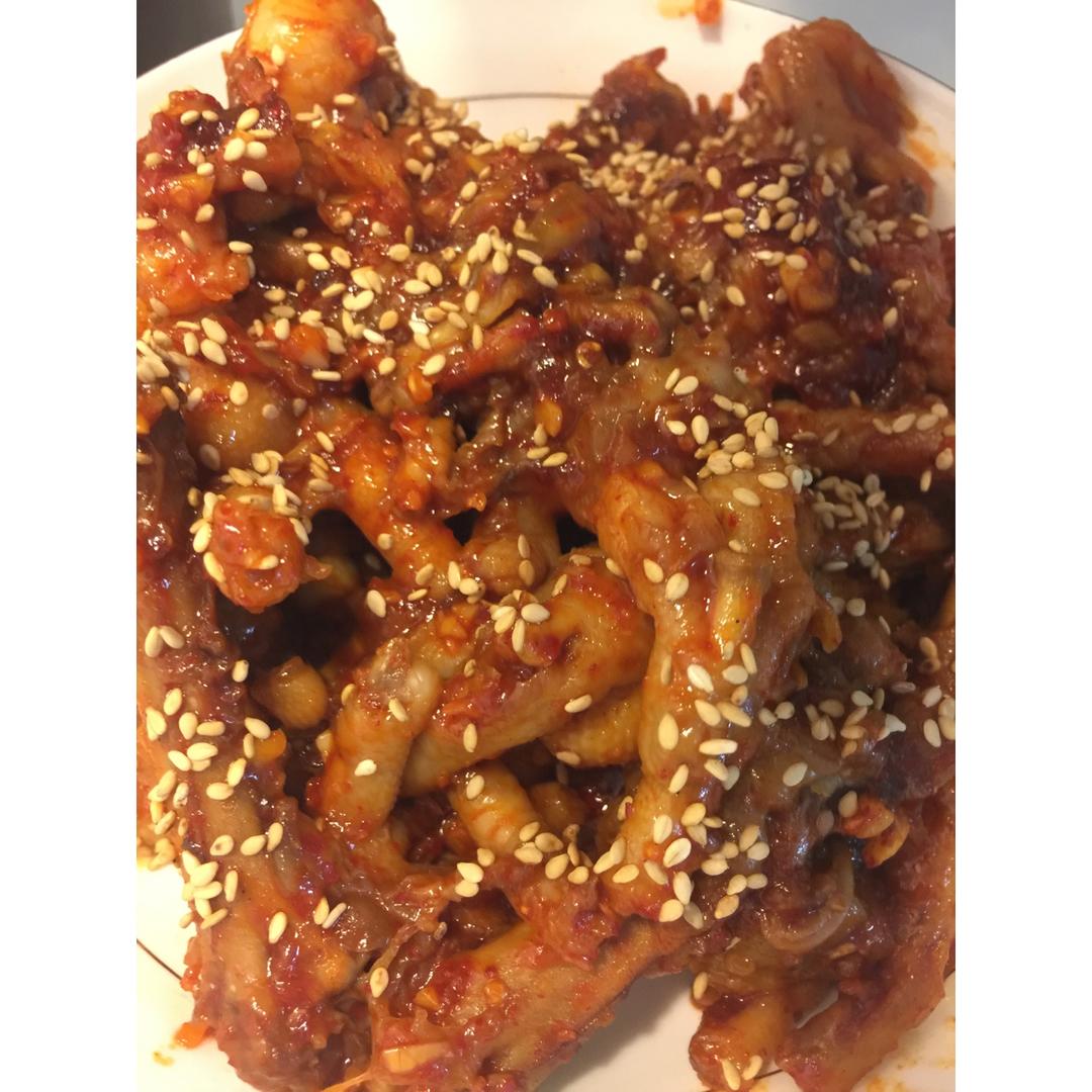 韩式辣鸡爪