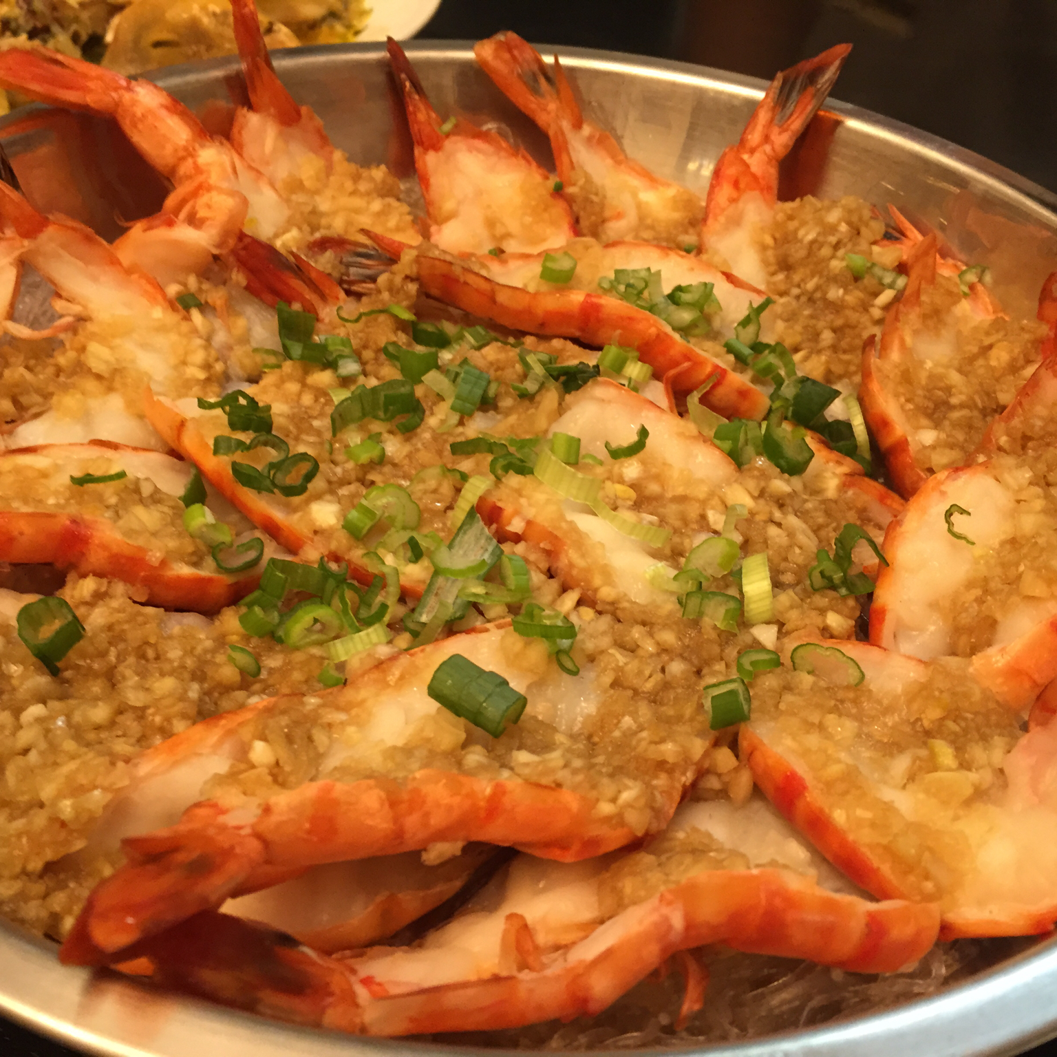 蒜蓉粉丝蒸虾