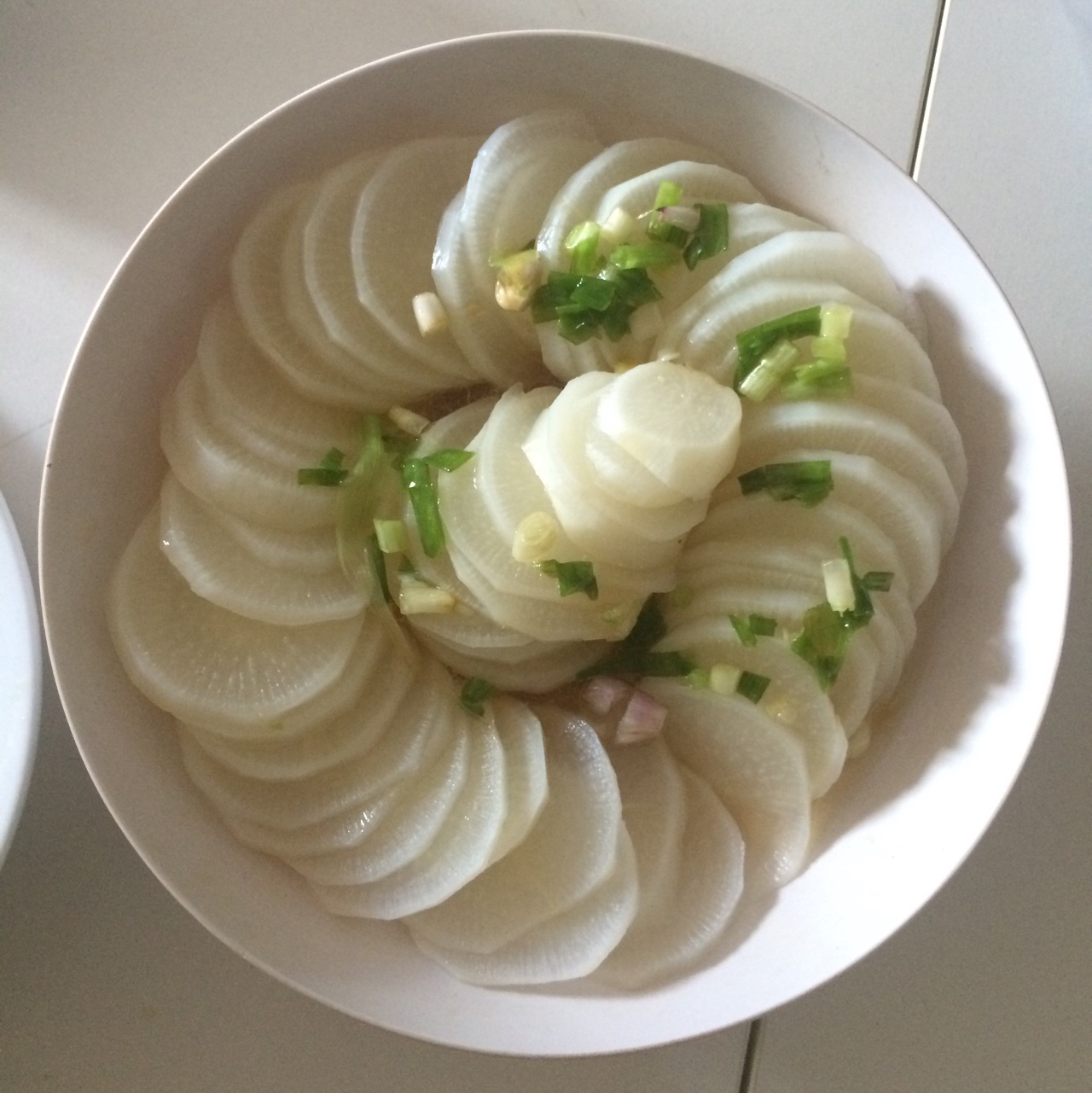 言叶-2做的清蒸白萝卜