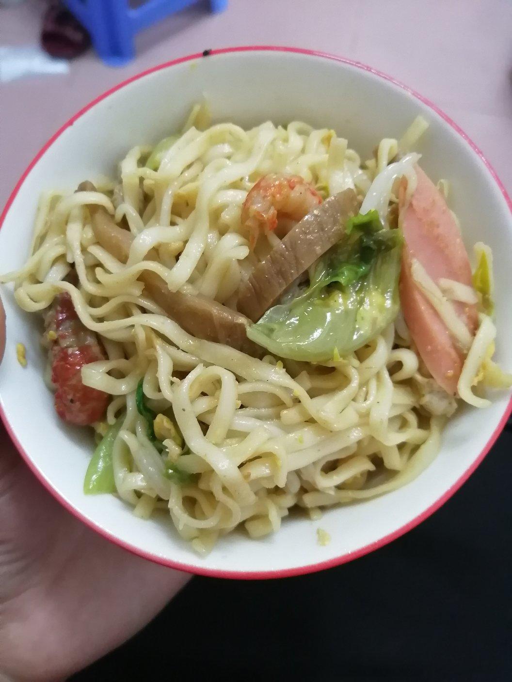 炒方便面