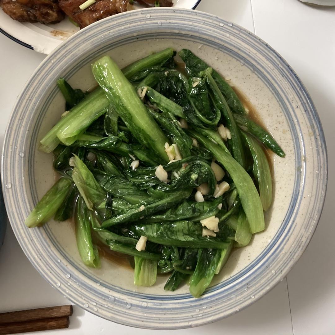 蒜蓉油麦菜（蚝油）