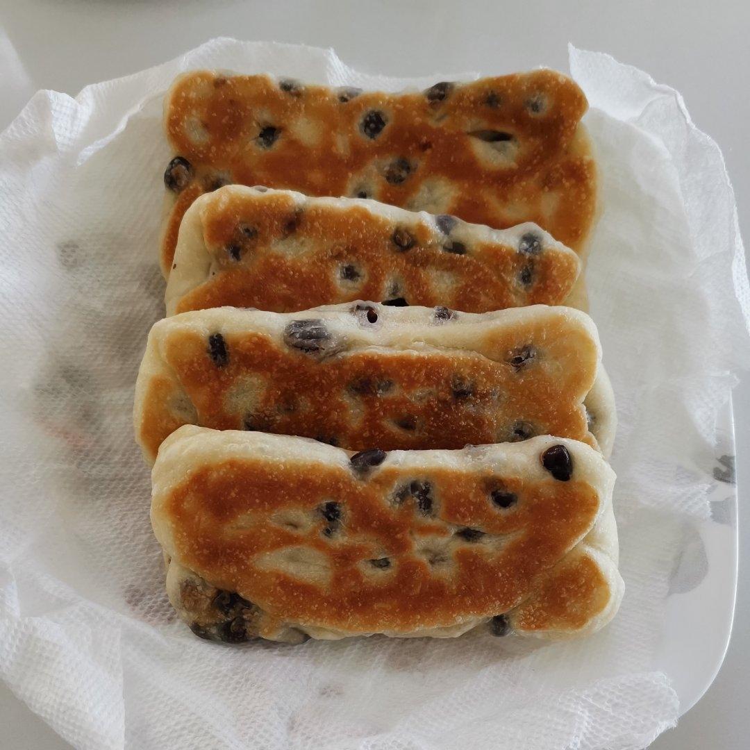 奶香蜜豆饼  无泡打粉  外皮酥脆   内里超暄软  附细节视频