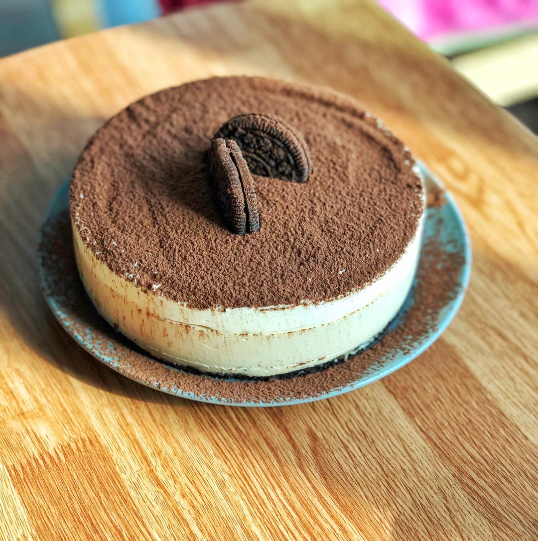 咖啡双层冻芝士蛋糕