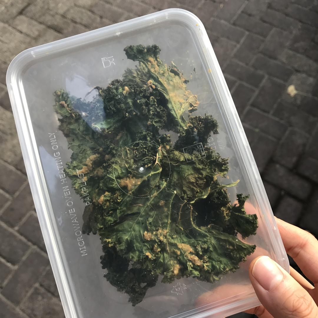 超级零食Kale chips羽衣甘蓝脆片