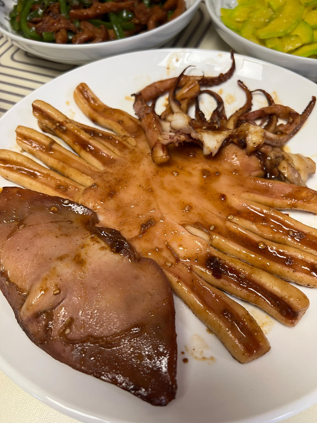 烤鱿鱼（烤箱版）秒杀铁板烧