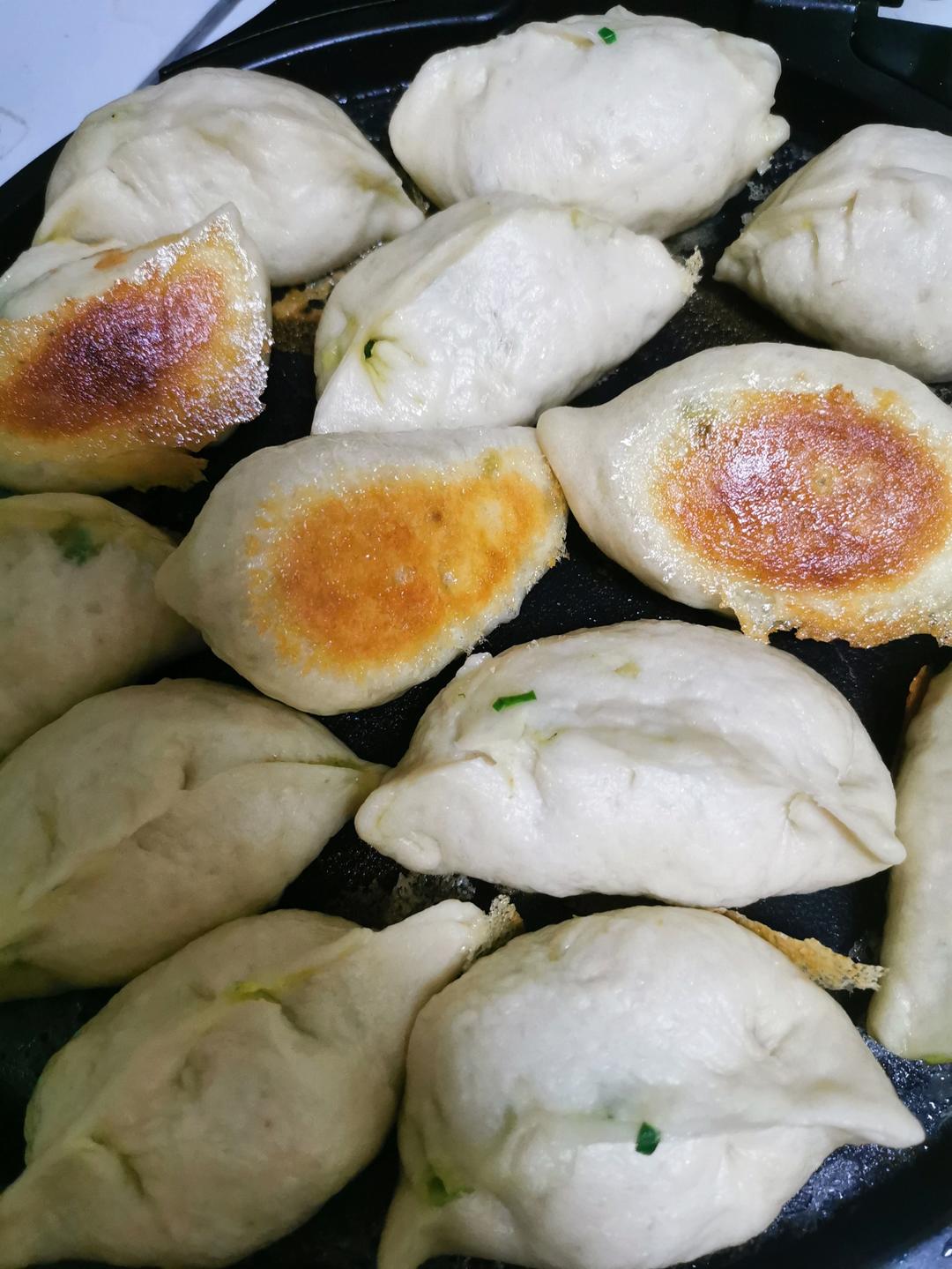 水煎包，山东叫炉包，电饼铛