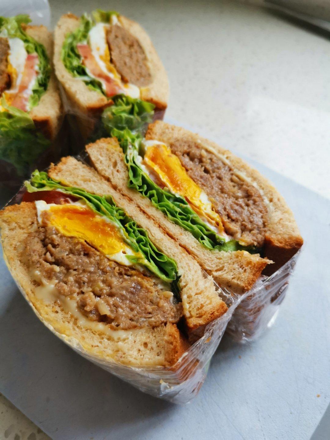 肉多汁的快手汉堡牛肉饼