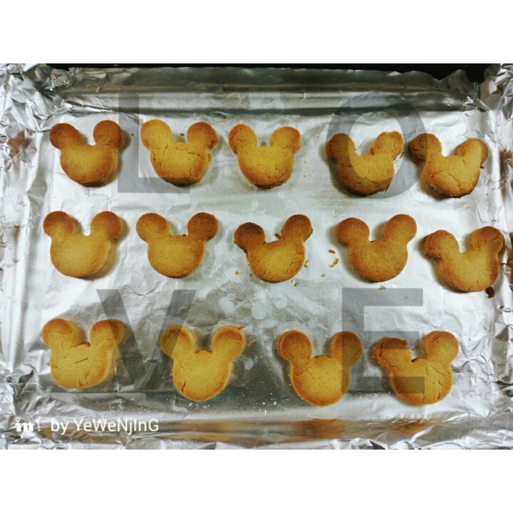 【炼乳脆饼•硬】非常简单的硬饼干