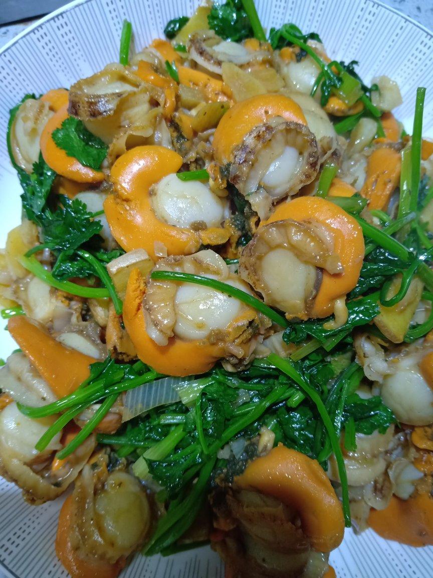 小炒扇贝肉