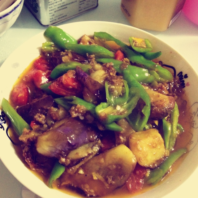 家常烧茄子（比较简单）