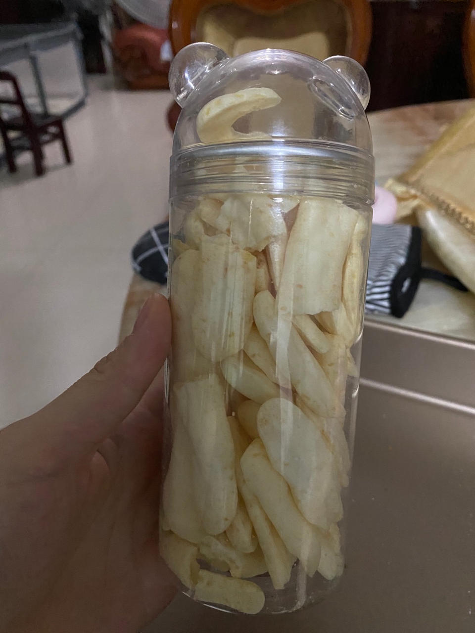 宝宝辅食：无糖大米饼