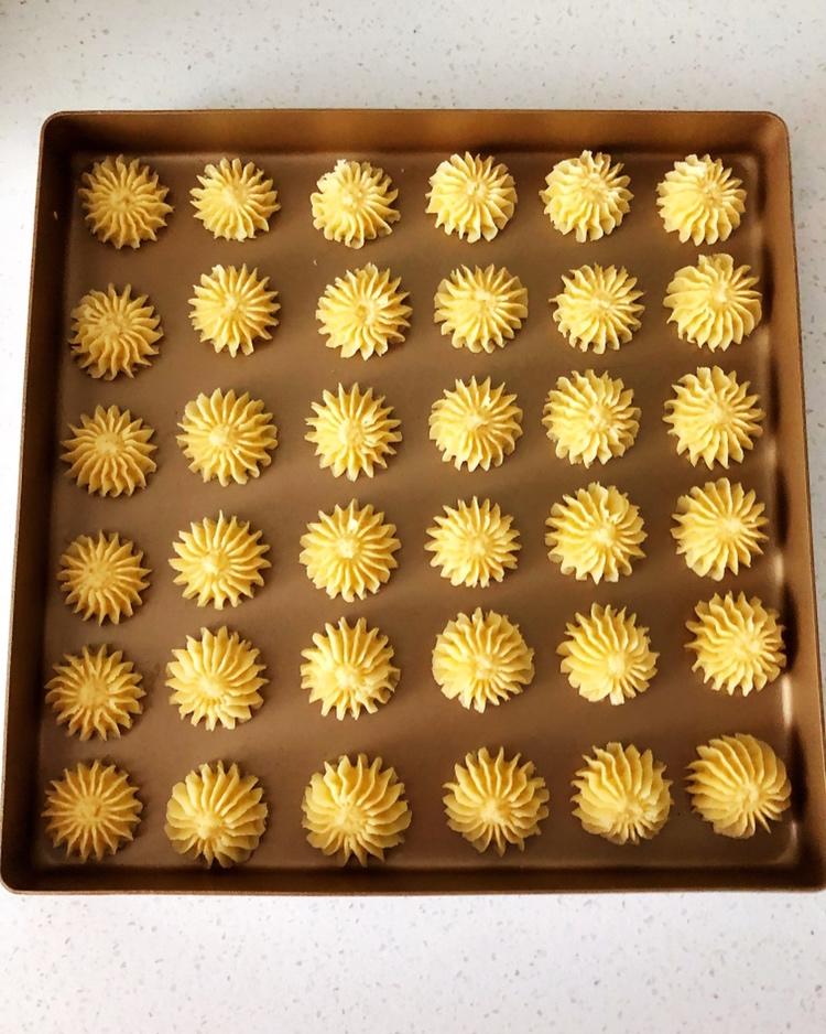 零失败花纹超级立体的黄油曲奇