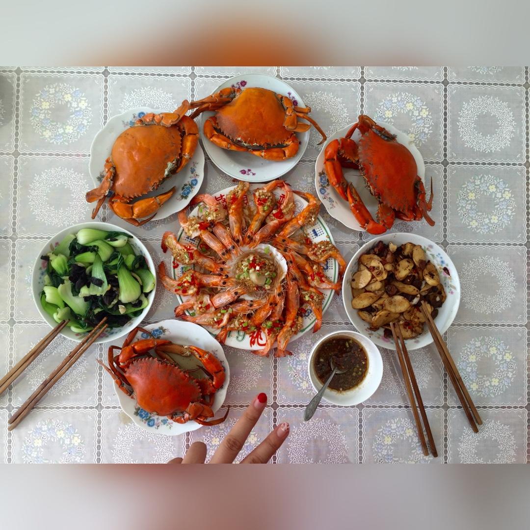 清蒸大闸蟹