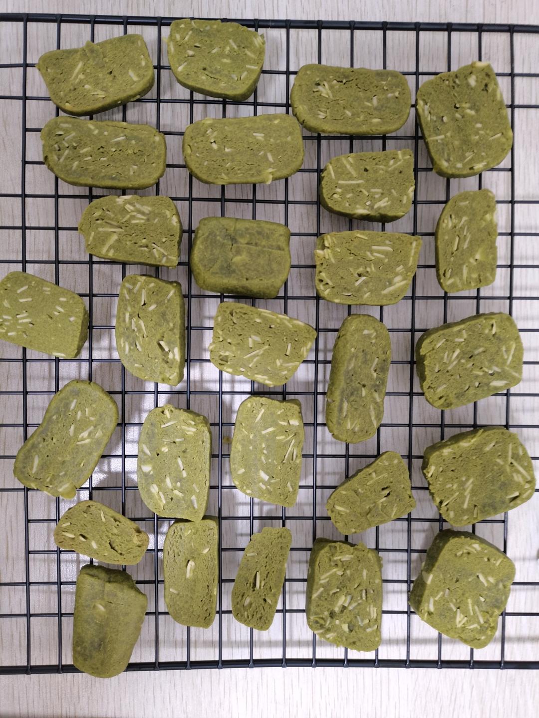 抹茶杏仁饼干