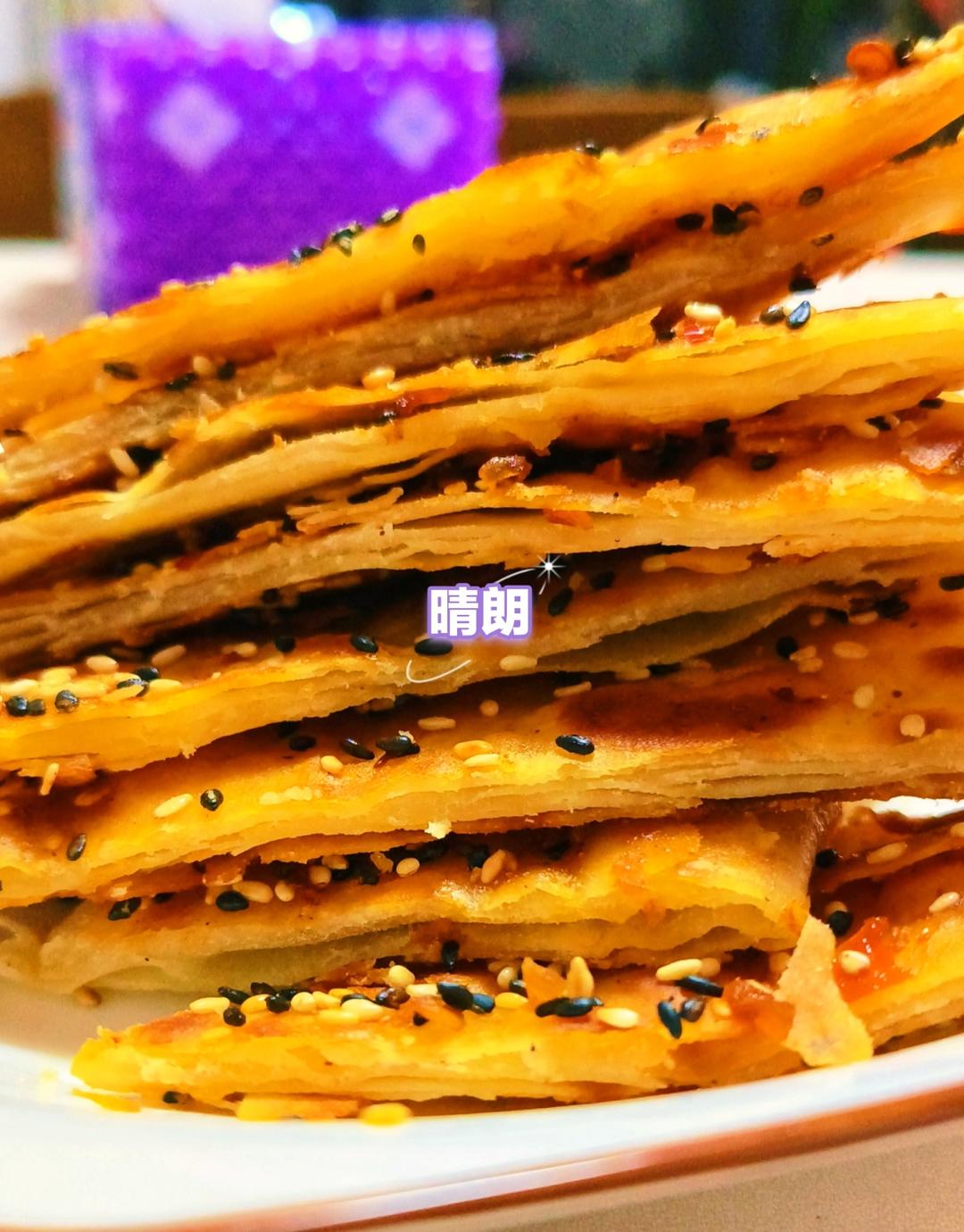 葱香浓郁的酱香饼