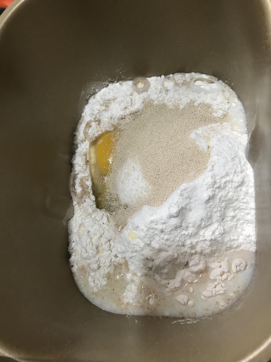 纯奶手撕吐司的做法 步骤1