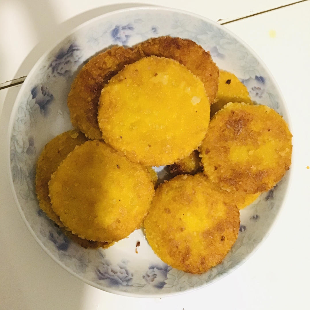 不会变形的南瓜饼