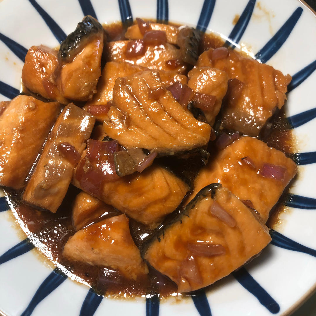 儿童版照烧三文鱼扒