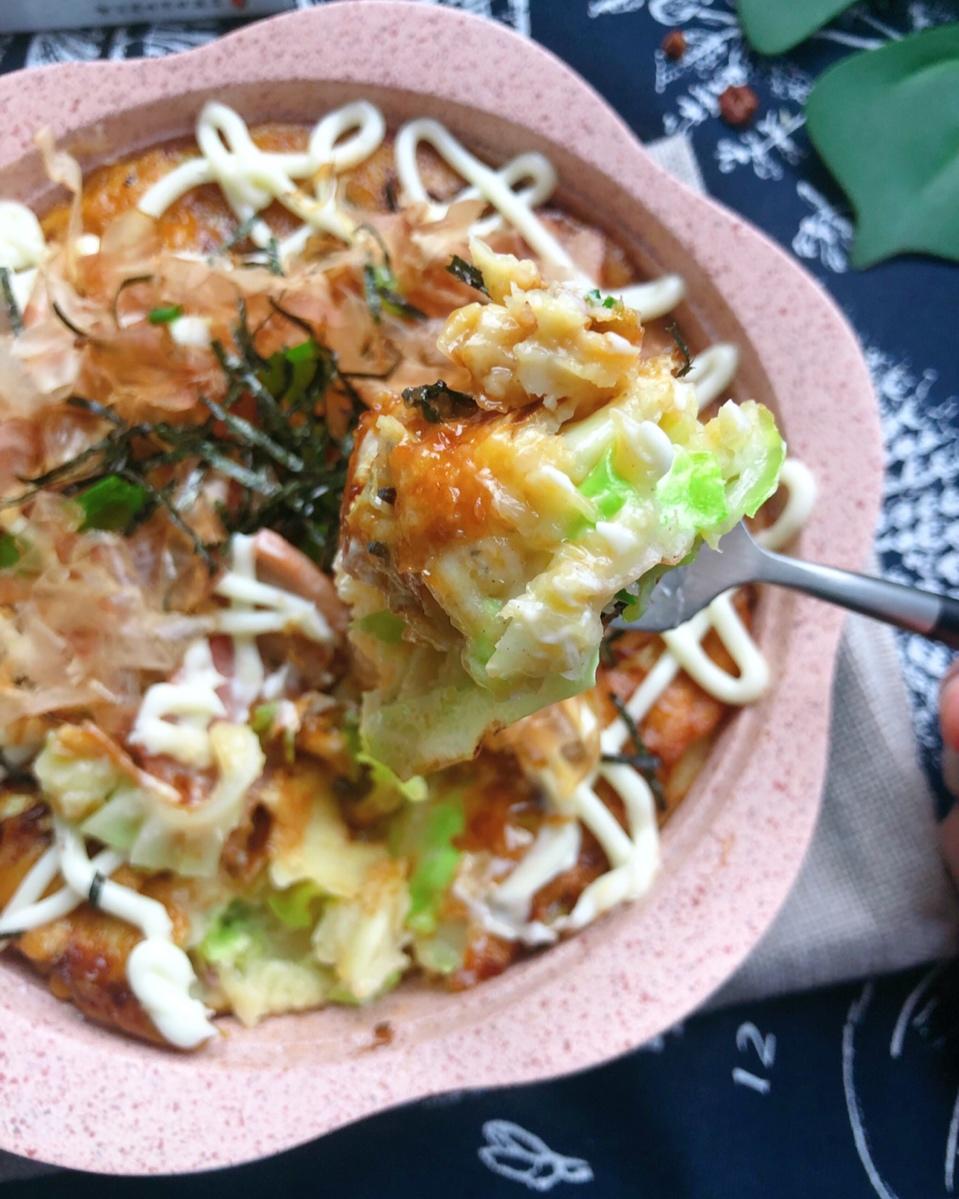 （简单美味）日式大阪烧-日式披萨🍕
