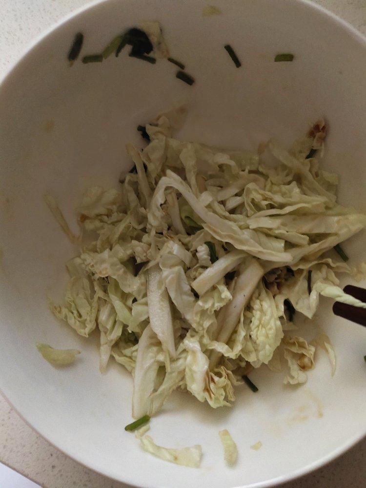 凉拌白菜芯——冬天的小凉菜