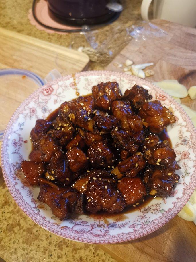 糖醋排骨/糖醋小排（不放油）（12345口诀做出正宗上海本帮）