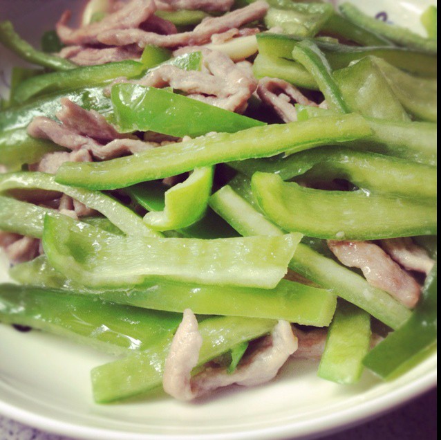 青椒肉丝
