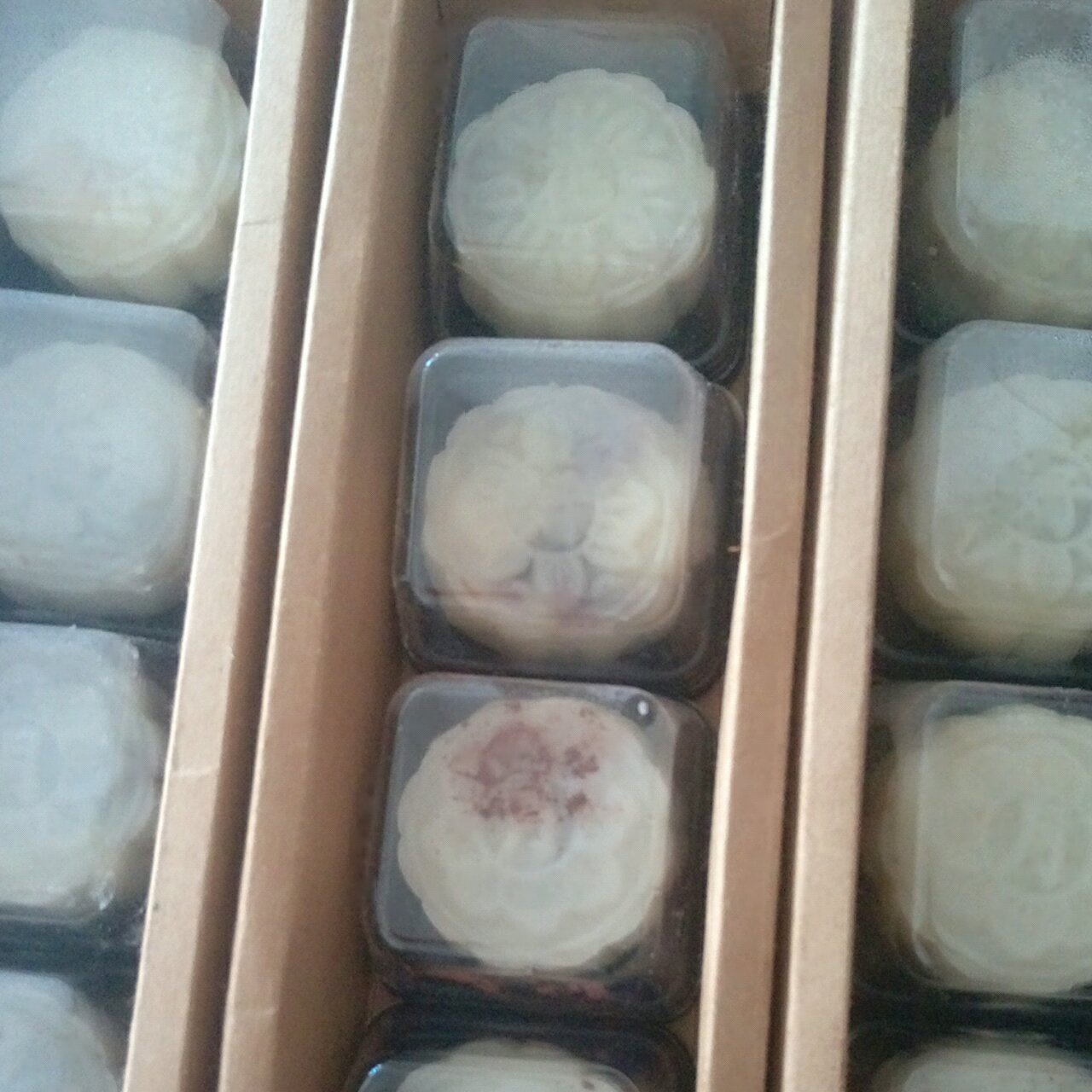 冰皮豆沙月饼