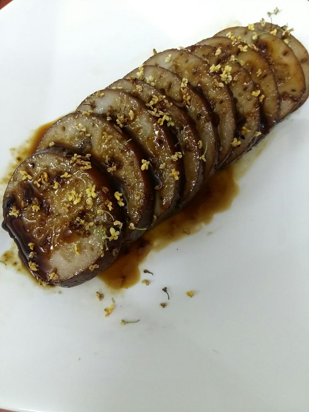 堂妈教你做桂花糯米藕