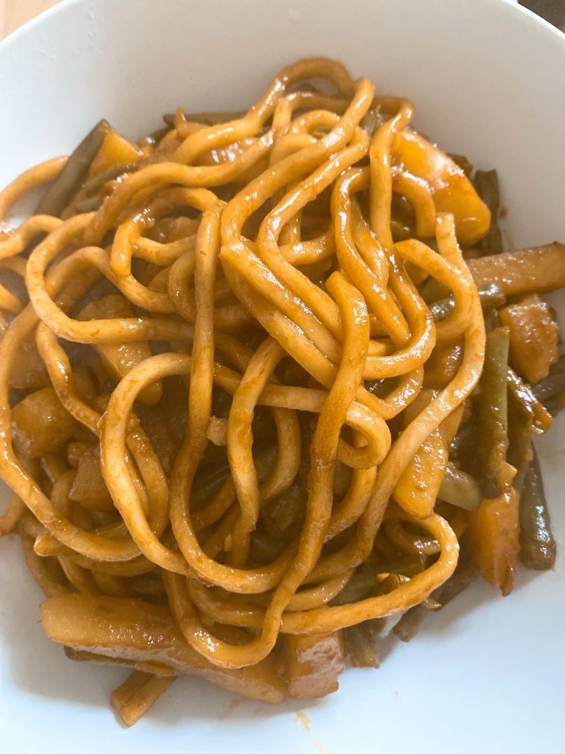 豆角焖面