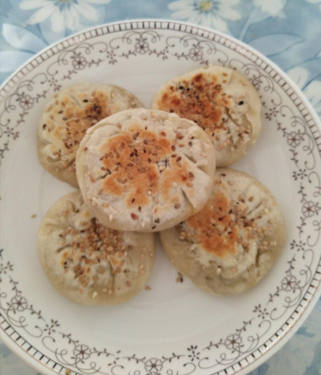 芝麻豆沙酥饼