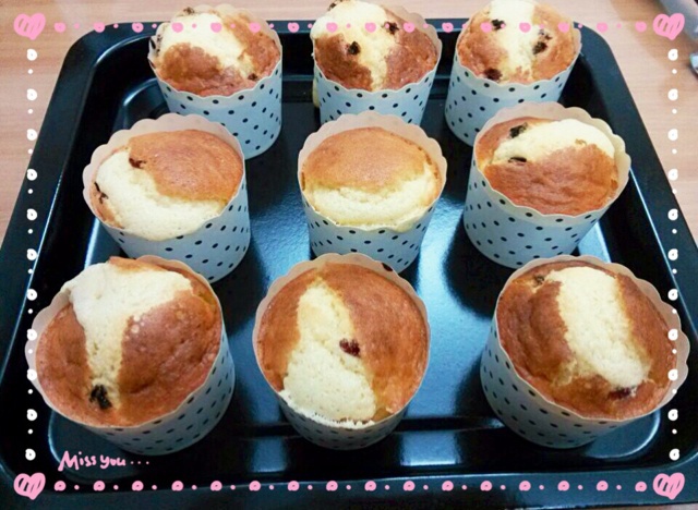 不会回缩的纸杯蛋糕--海氏烤箱定制