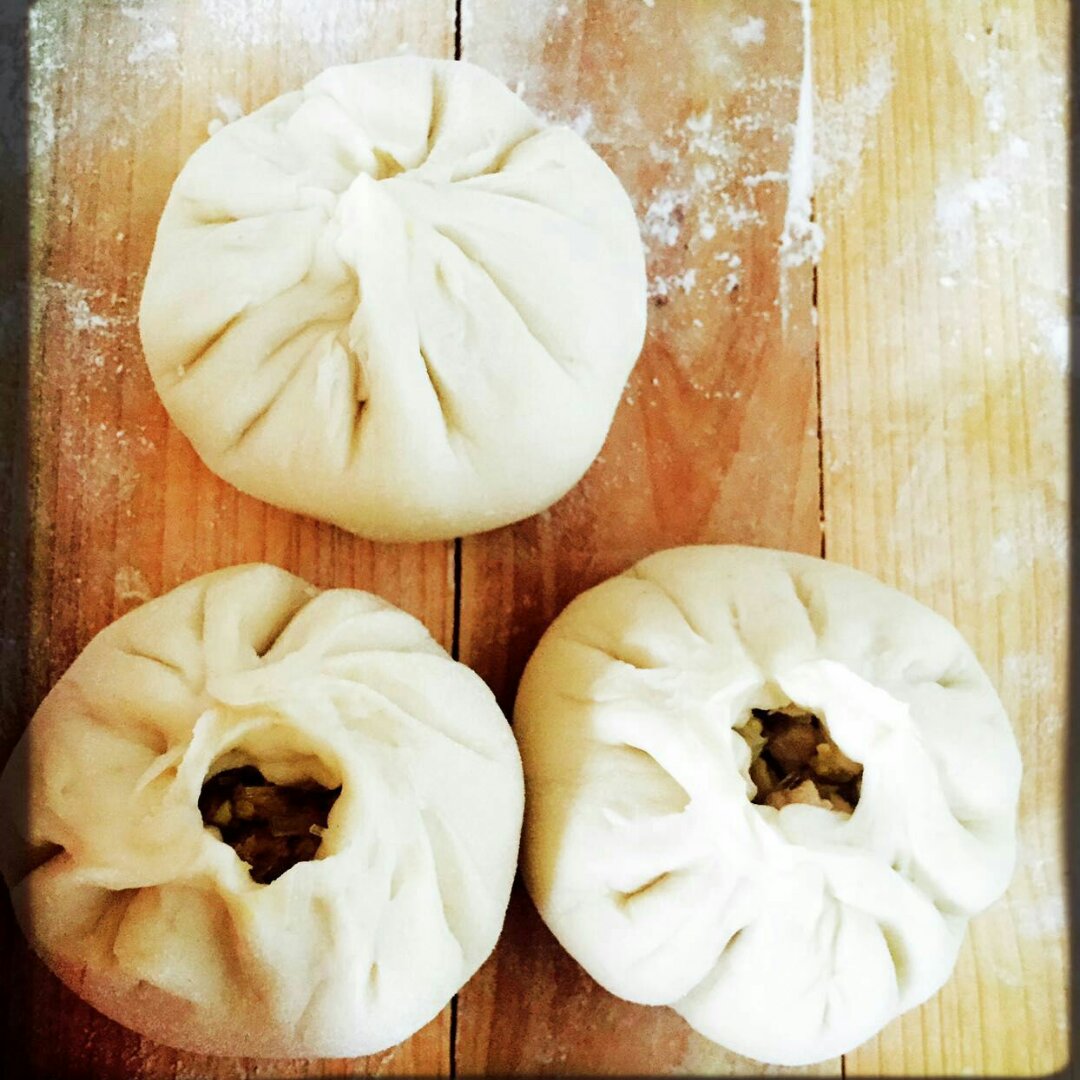 基础肉包做法 Steamed Dumplings