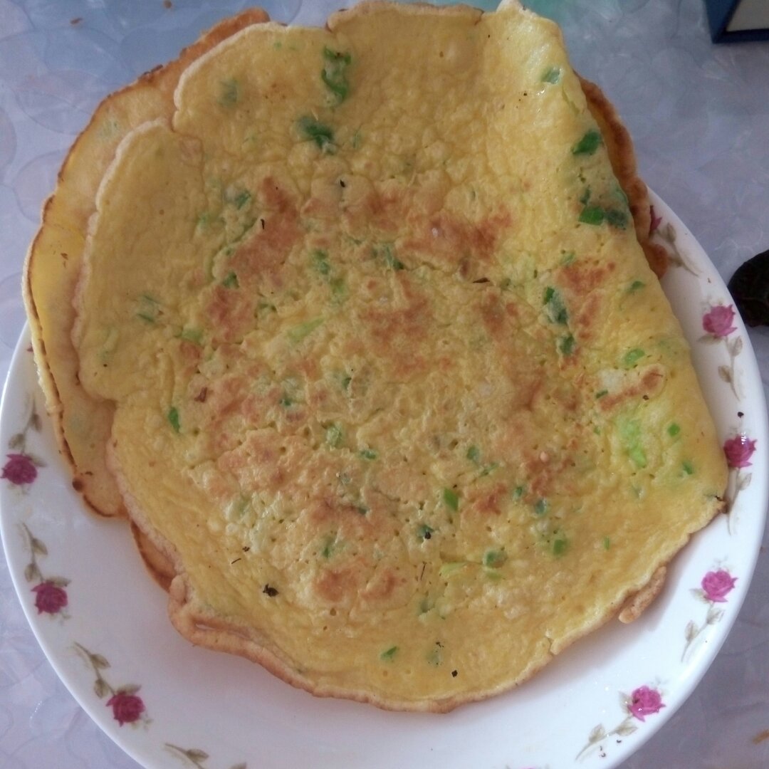 韭菜鸡蛋煎饼
