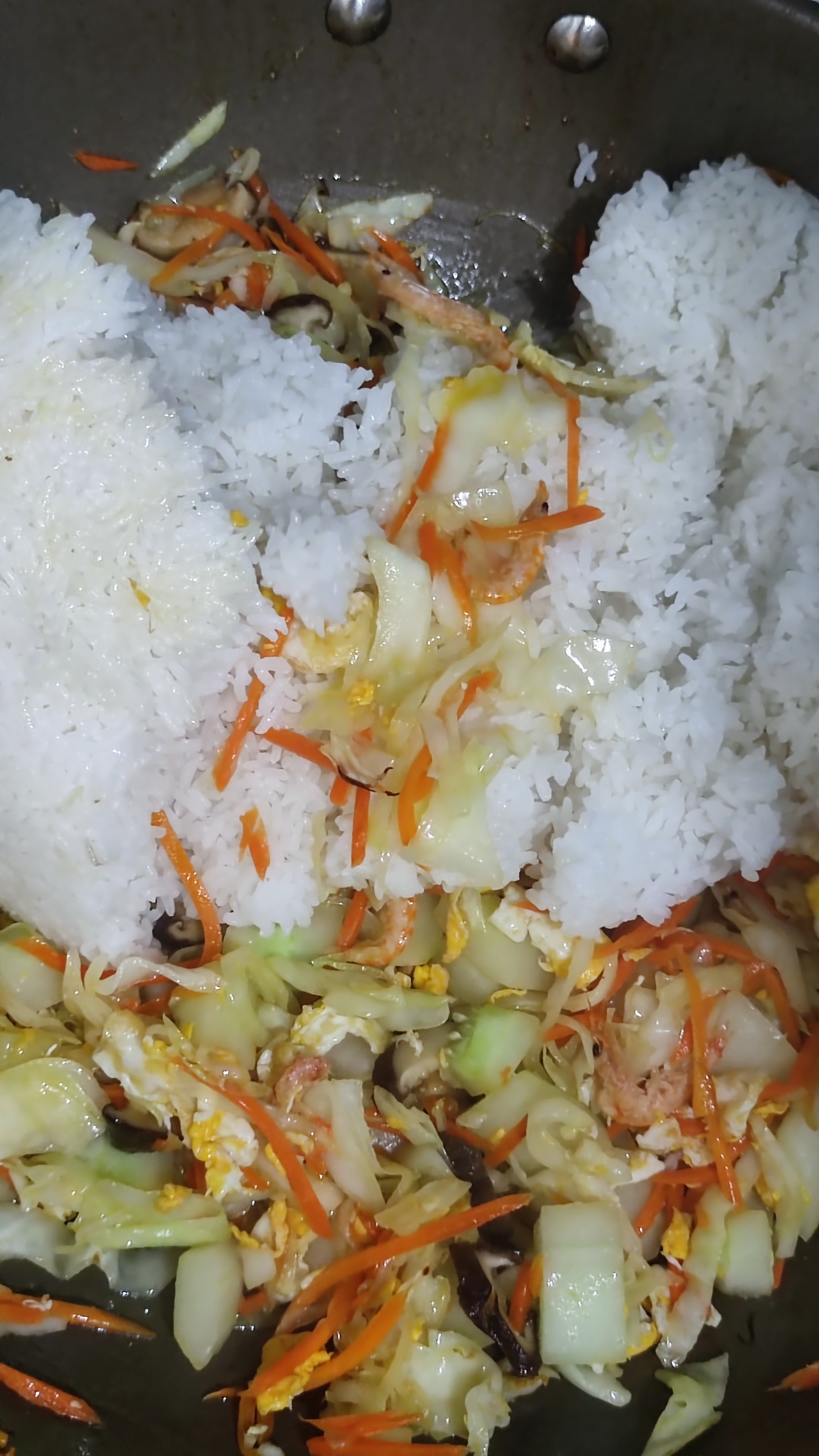 超级好吃【黄瓜炒饭】适合夏天吃的炒饭的做法 步骤12