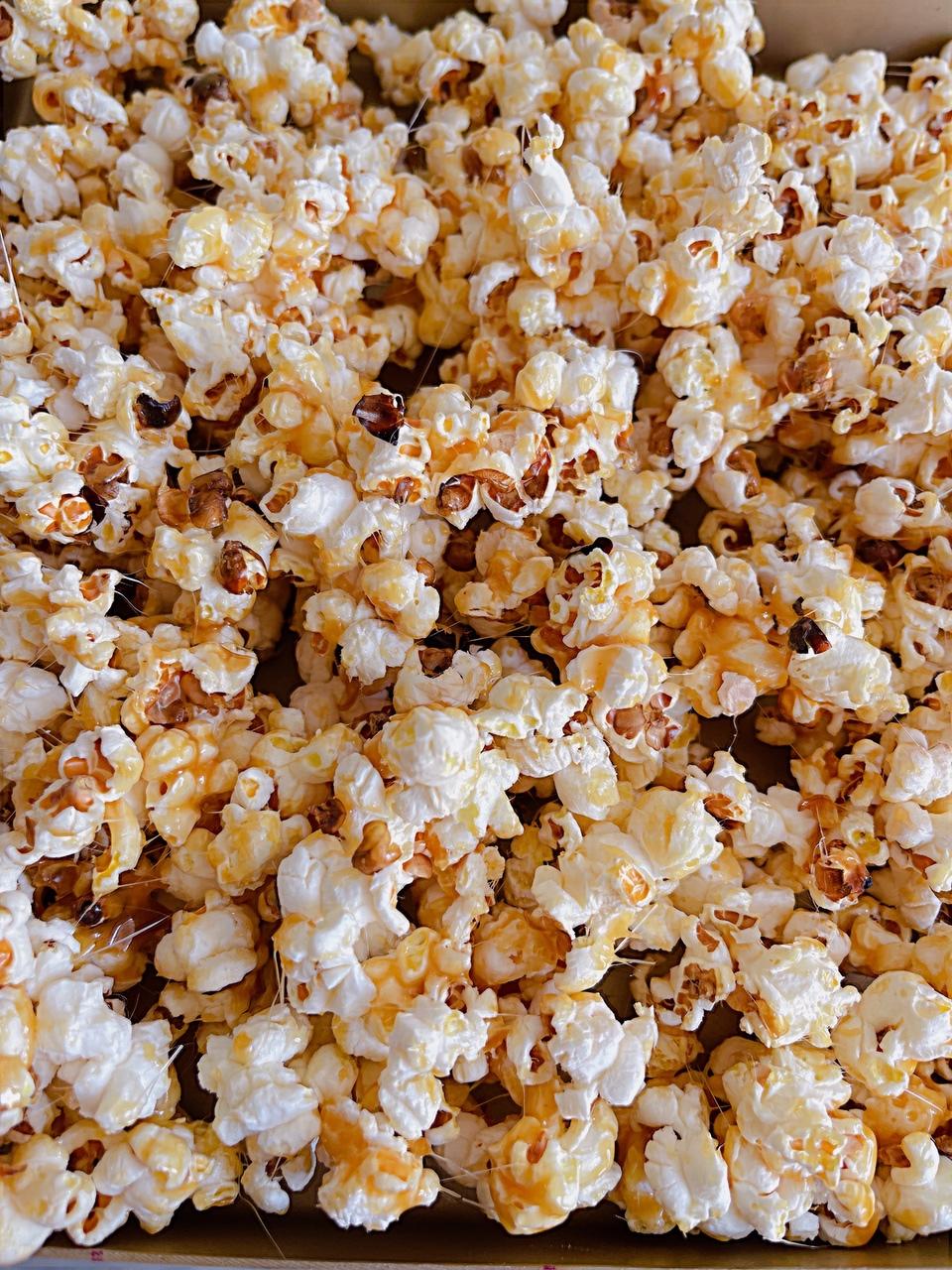 焦糖爆米花