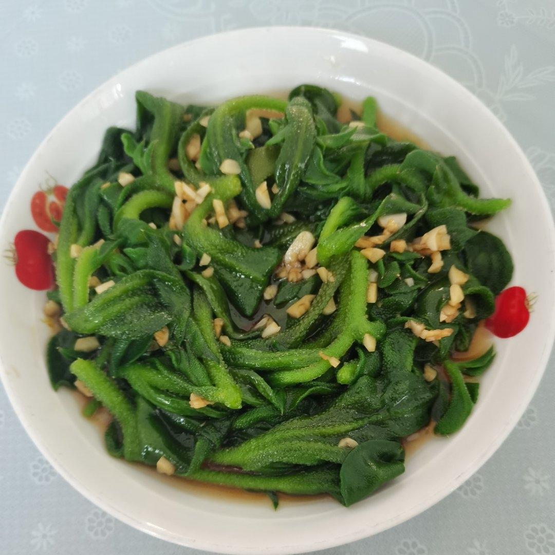 脆爽可口的冰菜凉拌着吃绝了（零厨艺小菜）