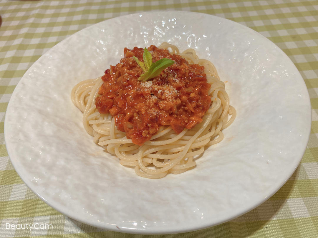 番茄肉酱意面