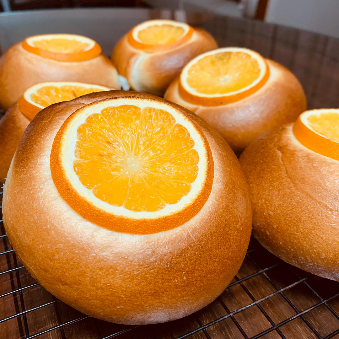 三重香橙乳酪贝果🍊元气橙香💗颜值担当
