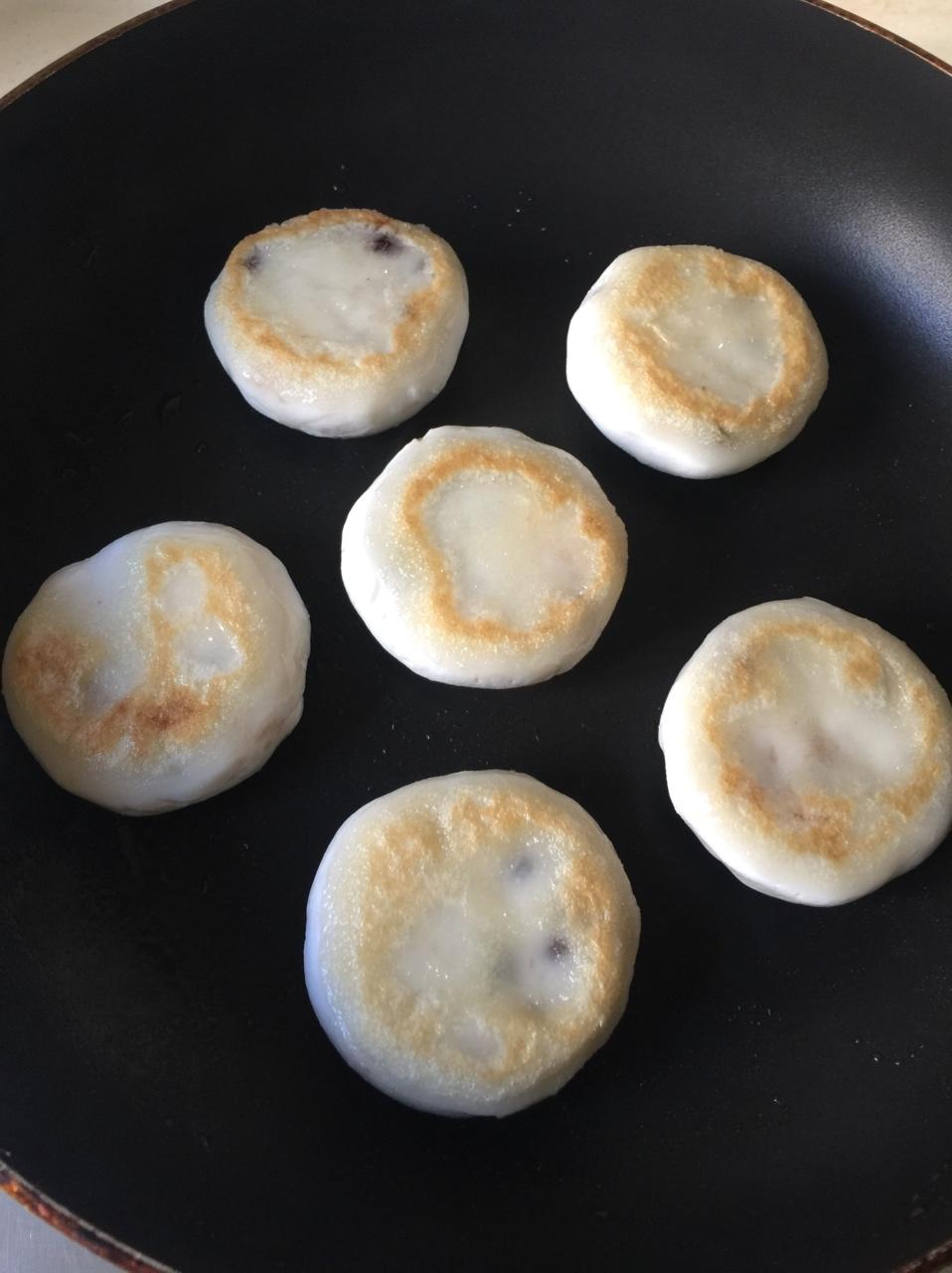 糯米红豆饼