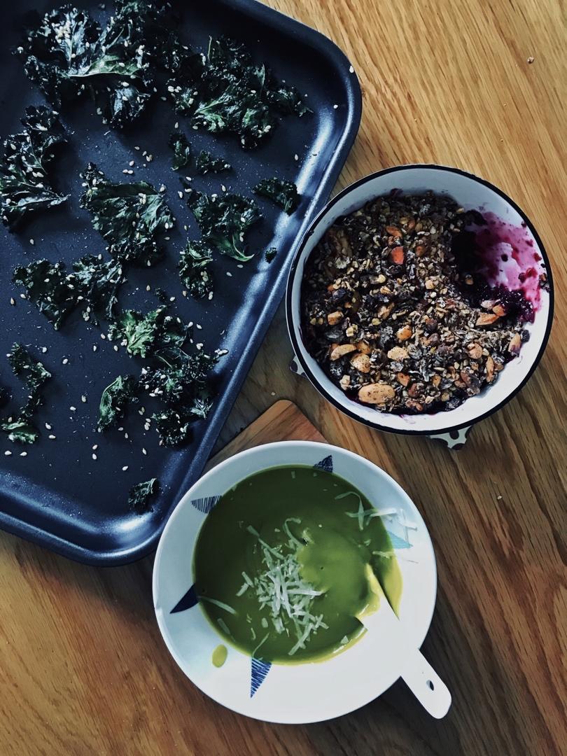 黄桃蓝莓燕麦脆丨健康·三餐